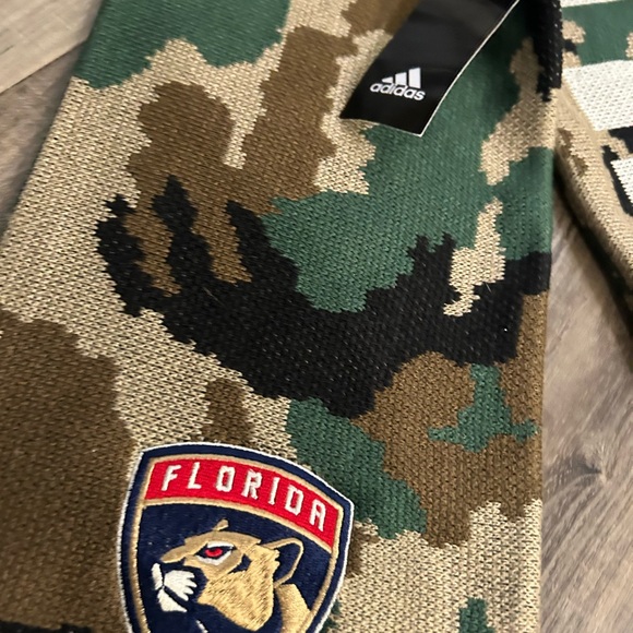 Adidas Florida Panthers Camo scarf New with tag - Picture 10 of 11